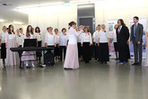 Sbory FP a Univerzity třetího věku zazpívaly také českou i slovenskou hymnu