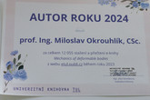Publikace Miloslava Okrouhlíka nasbírala během jediného roku 12 055 stažení. Foto: Adam Pluhař