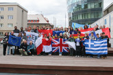 Akcí Speak Dating a Flag Parade jsme na TUL oslavili Den Země i Den Evropy. Foto: Adam Pluhař
