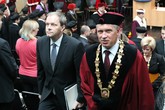 Ministra Chládka doprovodil rektor Zdeněk Kůs