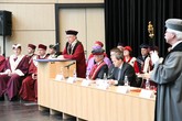 Rektor Zdeněk Kůs při slavnostním projevu 