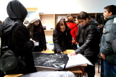 Turečtí středoškoláci na fakultě textilní (2)
