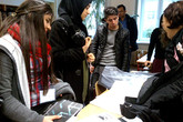 Turečtí středoškoláci na fakultě textilní (3)