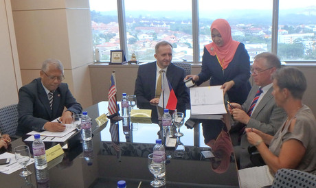 Naše univerzita navázala spolupráci s malajsijskými partnery
