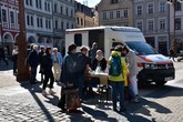 Sanitka FZS přitahuje pozornost