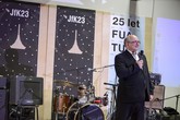 Rektor Miroslav Brzezina na oslavách 25 let FUA. Autor Roman Dobeš