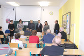 Slavnostní zahájení s představiteli univerzity, Euroškoly a města České Lípy. Foto: U3V