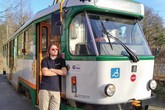 Řízení tramvají propadl i Martinův spolužák z fakulty strojní Jan Bydžovský.