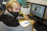 »Čas na dodělání měření ještě je,« říká student třetího ročníku fakulty strojní Milan Pekárek.