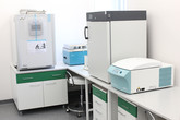Část vybavení čistých laboratoří