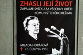 Milada Horáková byla během komunistických procesů jedinou popravenou ženou.