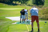Součástí turnaje byla i golfová akademie. Foto: Vít Černý, TUL