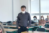 Děkan Ekonomické fakulty TUL Miroslav Žižka upozornil na fakt, že za 8 let se na fakultě habilitovali nebo v nejbližší době habilitují 4 akademičtí pracovníci. Podle něj je to málo. Foto: Radek Pirkl, TUL