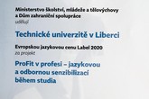 Evropská jazyková cena Label 2020. Foto: MŠMT