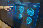 Virtuální pitevní stůl nabízí několik možností medicinských zobrazovacích metod. Například počítačovou tomografii nebo magnetickou rezonanci. Foto: Adam Pluhař, TUL