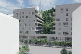 Co-housing Karlín Pernerova. M. Bergová, ateliér Buček, 2020. Zdroj: FUA TUL