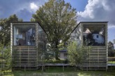 ZEN-Houses, dům a ateliér získaly v roce 2016 hlavní cenu v přehlídce Česká cena za architekturu. Foto: Filip Šlapal 