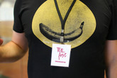 Organizátoři TULfestu mohou mít úsměv i na tričku. Studentská oslava začátku semestru se vydařila. Foto: Adam Pluhař, TUL