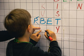 Scrabble s katedrou románských jazyků. Foto: Jaroslav Tomášek