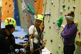 Kurz lanových technik, které používají profesionální záchranářští lezci. Foto: Adam Pluhař, TUL