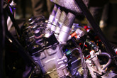 Formuli pohání řadový čtyřválec o objemu 600 kubických centimetrů ze závodního motocyklu Suzuki GSX-R. Foto: Adam Pluhař, TUL