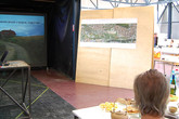 Václav Havel řešil v roce 2009 se studenty architektury koncepci zelené části pražské Letné. Foto: Archiv TUL