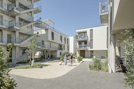 Vídeňský model fungování participativního bydlení. WILLDAwohnen, einszueins architektur, Vídeň, © Foto Hertha Hernaus