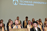 Promoce na Fakultě textilní TUL. Foto: Jiří Kosina