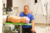 Za klíčové Tomáš považuje, že se Fakulta zdravotnických studií TUL věnuje simulační medicíně a rozvíjí ji. Foto: Adam Pluhař, TUL 