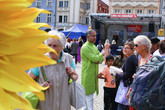 Na festival dorazil i Shri DCD Dass, vedoucí kanceláře Velvyslanectví Indie v České republice. Foto: Adam Pluhař, TUL