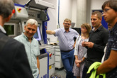Zástupci středních škol si prohlédli špičkově vybavené laboratoře, které využívá Fakulta strojní TUL. Foto: Adam Pluhař, TUL