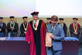 Aule se představil prof. PhDr. Tomáš Kasper, Ph.D. Působí na Fakultě přírodovědně-humanitní a pedagogické TUL. Foto: Jaroslav Tomášek, TUL