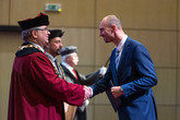 V průběhu Dies Academicus byly předány i diplomy absolventkám a absolventům doktorského studijního programu. Foto: Jaroslav Tomášek, TUL