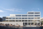 V budově E2 má sídlit Ekonomická fakulta TUL, simulační centrum Fakulty zdravotnických studií TUL a nová knihovna. Vizualizace: FUA TUL