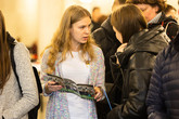 Téměř tisícovka zájemců o studium navštívila v sobotu Den otevřených dveří Technické univerzity v Liberci. Foto: Jaroslav Tomášek