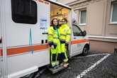 Plně vybavený sanitní vůz Fakulty zdravotnických studií TUL. Foto: Jaroslav Tomášek