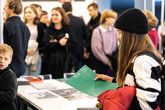 Téměř tisícovka zájemců o studium navštívila v sobotu Den otevřených dveří Technické univerzity v Liberci. Foto: Jaroslav Tomášek