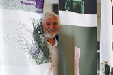 Vedoucí výtvarného oddělení Katedry designu Fakulty textilní TUL Svatoslav Krotký. Foto: Adam Pluhař, TUL