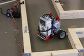 Patnáctý ročník soutěže robotických konstrukcí pro žáky základních a středních škol KyberRobot uspořádala tradičně Fakulta mechatroniky, informatiky a mezioborových studií TUL. Foto: Adam Pluhař, TUL