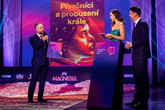 Pro Magnesii Literu v kategorii Kosmas cena čtenářů si Václav Dvořák vystoupal 17. dubna na pódium Nové scény Národního divadla.Foto: Jakub Hněvkovský – Magnesia Litera 