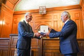 David Lukáš získal Medaili města Liberce za přínos v oblasti vzdělávání, vědy a výzkumu. Foto: Jan Král
