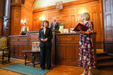 Eva Koudelková obdržela Medaili města Liberce za práci v oblasti vzdělávání a kultury. Foto: Jan Král