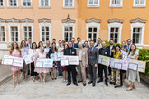 Vítězky a vítězové Vědecké ceny Francouzského velvyslanectví. Foto: © Eva Kořínková