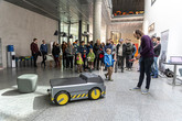 Autonomní platforma Generace 0 se už představila například návštěvníkům univerzitních dnů otevřených dveří. Foto: Jaroslav Tomášek