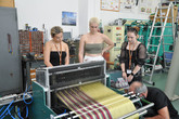Projektové prázdninové dny s názvem Ochutnejte textil Fakulty textilní. Foto: Katedra technologií a struktur FT TUL