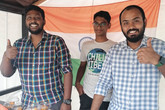 Zástupci indické komunity během 12. ročníku Letního festivalu cizinců a národnostních menšin Liberec – jedno město pro všechny. Foto: ZHR TUL