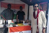 Zástupci indické komunity během 12. ročníku Letního festivalu cizinců a národnostních menšin Liberec – jedno město pro všechny. Foto: ZHR TUL