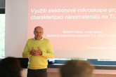 Účastníky mezinárodního workshopu přivítal ředitel univerzitního ústavu CXI Miroslav Černík. Foto: Adam Pluhař, TUL