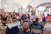 Akce se v německém Ostritz/St. Marienthal zúčastnilo na 90 studentů a pedagogů ze šesti vysokých škol Euroregionu Nisa. Foto: archiv EF TUL