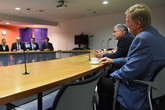 Nechyběli děkani a zástupci několika našich fakult. Právě v jejich gesci bude jednotlivé oblasti vyplývající z memoranda naplňovat. Foto: Filip Trdla/LK